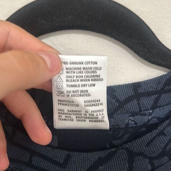 Vintage Union Made Mens Charcoal Grey Ibew Local 18‎ Los Angeles T-shirt Medium - Picture 8 of 8